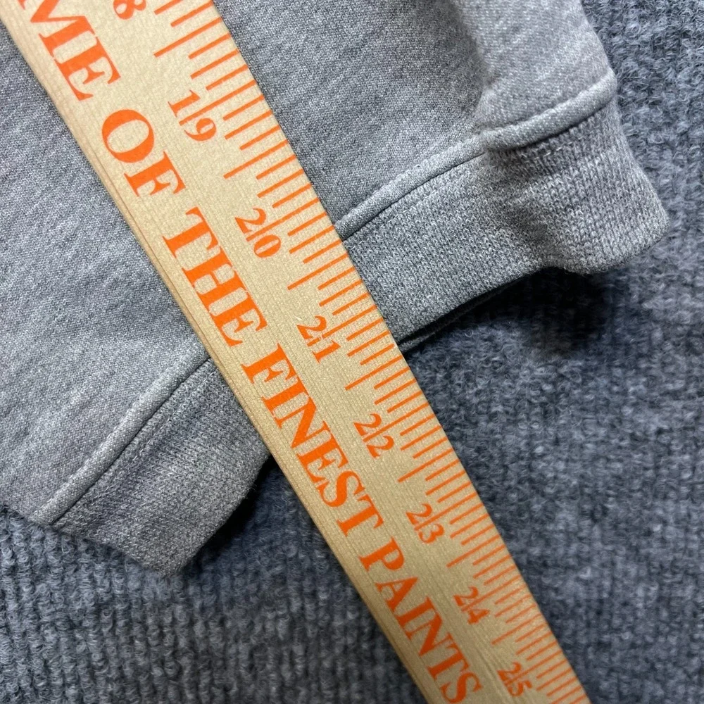 Jordan Fleece‎ Hoodie Men's 2XL Gray Long Sleeve Pullover Sports Y2K USA Made